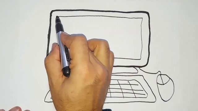 drawing computer with kids song | Bolalar rasm chizamiz | Рисуем для детей компьютер смотреть онлайн