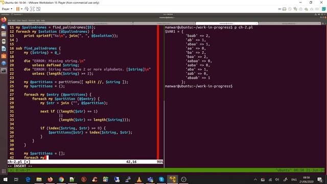 Perl Weekly Challenge - 065 (Task #2: Palindrome Partition) смотреть онлайн