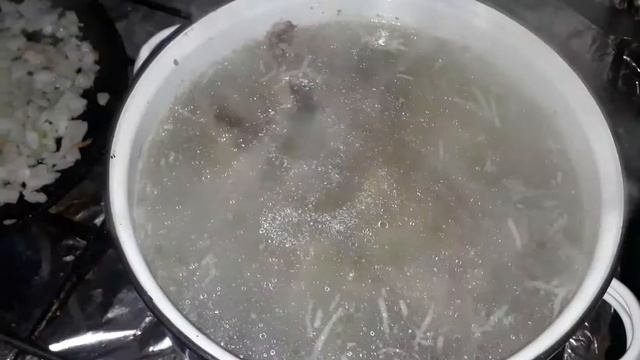 Гречневый суп (приготовление) смотреть онлайн