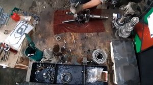 Полная сборка мкпп ГАЗ 3309 3308 ЧАСТЬ 1