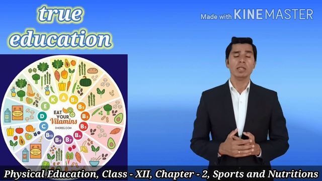 Balance Diet, Physical Education, Class - XII, Chapter-2, Sports and Nutritions смотреть онлайн