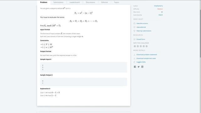Simplificando Somatório - [Summing the N series] Descomplicando Algoritmos 02 смотреть онлайн