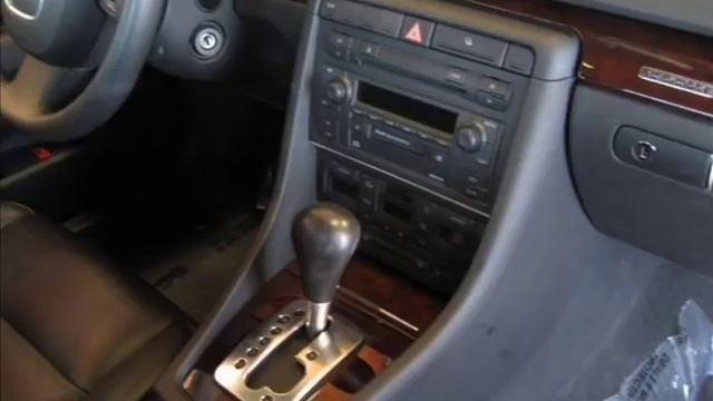 2005 Audi A4 3.2 quattro Sedan AWD BLACK смотреть онлайн