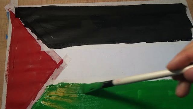 How to draw a Palestinian flag смотреть онлайн