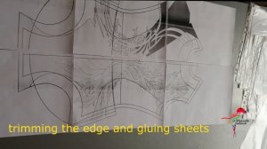 Печать выкройки (большой формат) PDF на листах А4, US... Print pattern