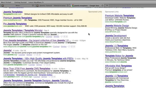 Joomla Tutorial: Working With Templates смотреть онлайн