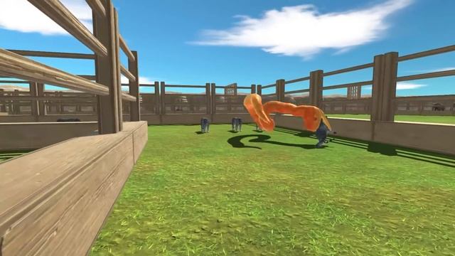 FIRE TITANOBOA A FIELD TRIP TO THE ZOO - Animal Revolt Battle Simulator смотреть онлайн