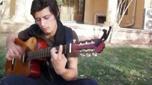 Rumba improve classic guitar with Drum смотреть онлайн