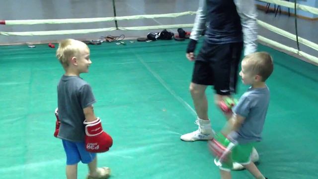 Боксируют дети 5 лет смотреть онлайн