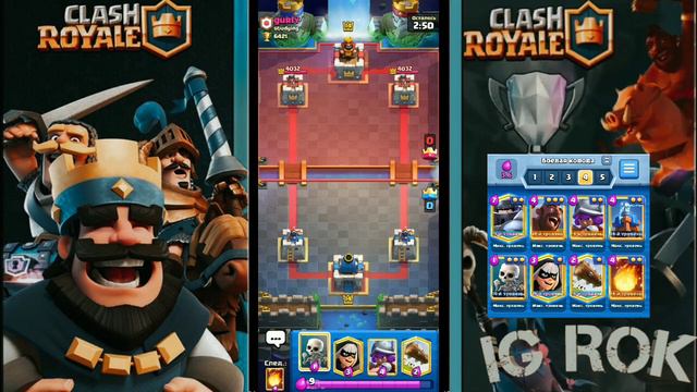 колода с хогом и мегарыцарем 6400-6500 clash royale смотреть онлайн