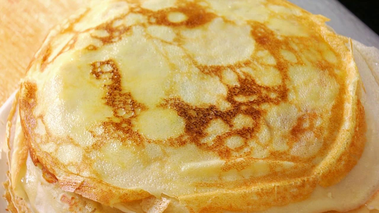 Рецепт идеальных кружевных блинчиков из заварного теста смотреть онлайн