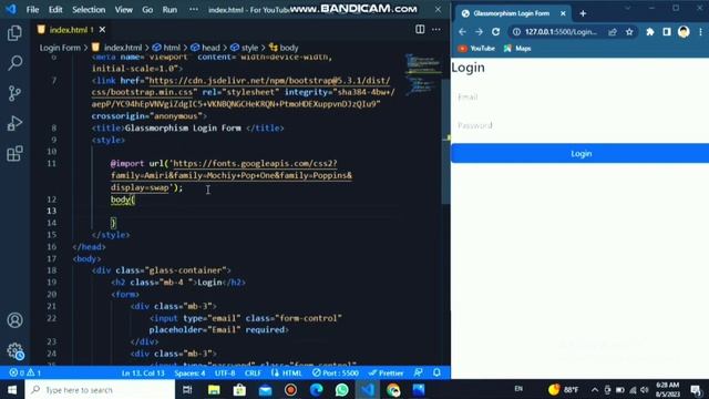 ASMR Programming - Glassmorphism Login Form - No Talking. |bootstrap, css|? смотреть онлайн