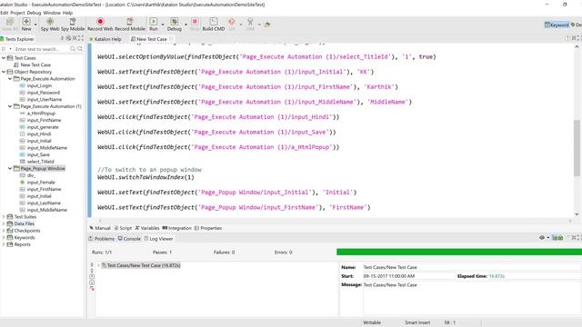 Part 2 - Record & playback, Data Driven and Cross browser testing with Katalon Studio for Web UI смотреть онлайн