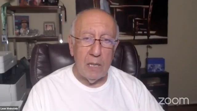 Леон Вайнштейн рассказывает о себе