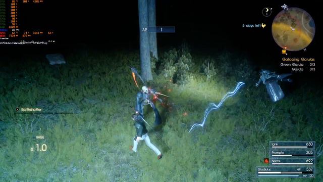 Final Fantasy XV - Episode Gladiolus DLC 4k gameplay смотреть онлайн