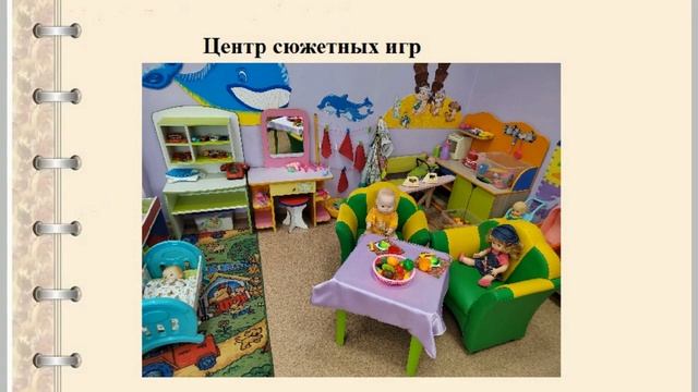 Развивающая предметно-пространственная среда в группе раннего возраста. смотреть онлайн