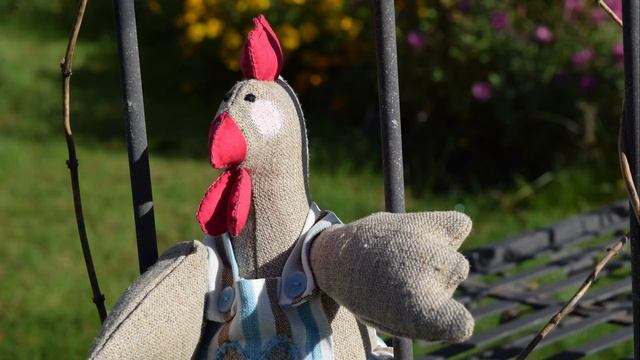 Символ 2017 года своими руками.Tilda Петух и Курица. смотреть онлайн