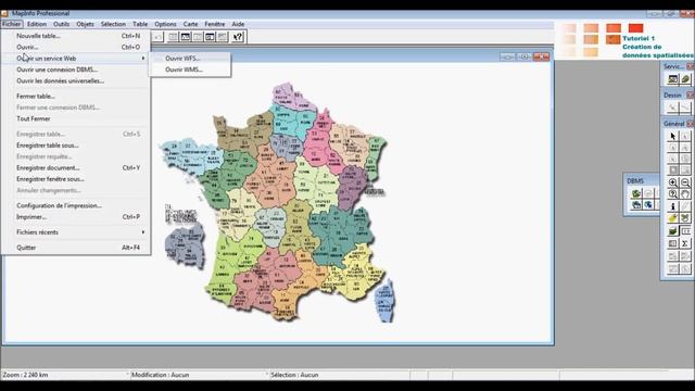 [Mapinfo] Tutorial 1 : Digitalisation / vectorisation смотреть онлайн