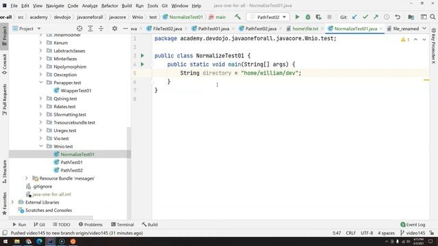 146 - Utility Classes - NIO pt 03 - Normalize смотреть онлайн