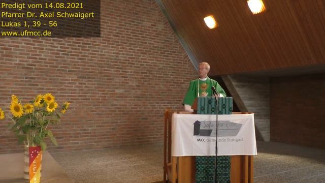 Gottesdienst 14.08.2021 смотреть онлайн