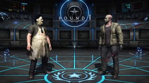 Mortal Kombat XL  Джейсон VS Кожаное лицо