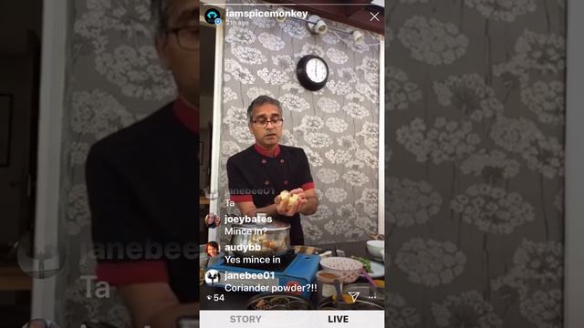 Spice Monkey Live Cook-along - Keema Peas And Green Bean Bhaji