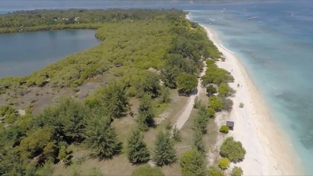 Острова Гили, - Траванган, Мено, Эир в Индонезии - Gili Trawangan, Gili Meno, Gili Air, Indonesia смотреть онлайн