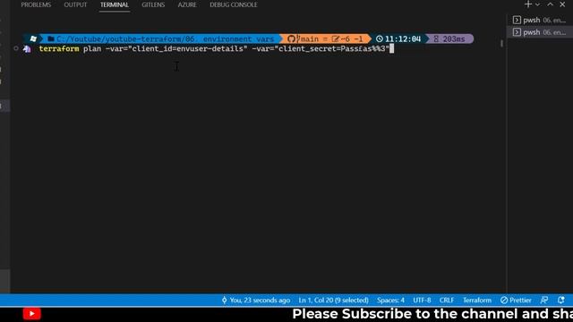 13 Terraform SE03 | Terraform environment variables | Example of terraform environment variables смотреть онлайн
