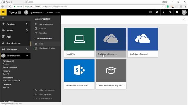Power BI - Importing excel data using simple table смотреть онлайн