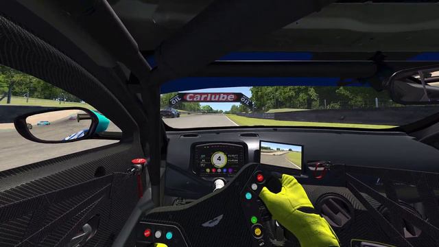 Aston GT4 Rear Slide Save - POV смотреть онлайн