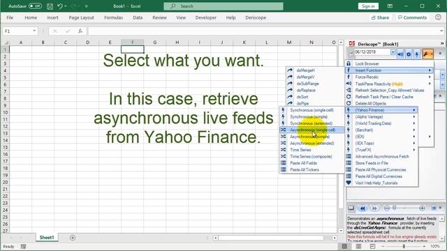 Excel Real Time Stock Prices (older version) смотреть онлайн