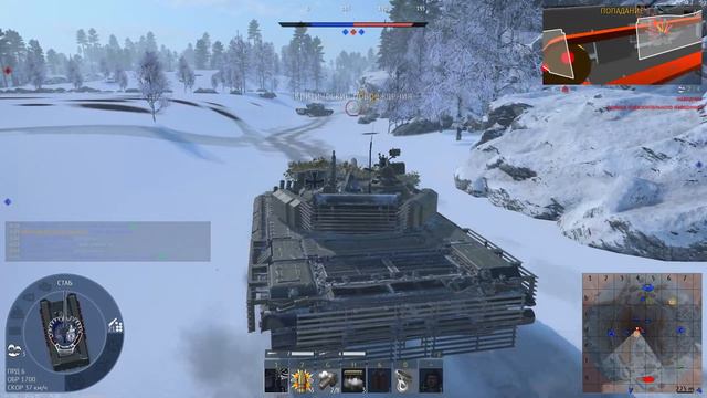 Средний бой на ТОП тире за СССР | War Thunder смотреть онлайн