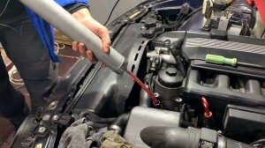 Замена бачка и шлангов ГУР м52 м54 на BMW e39