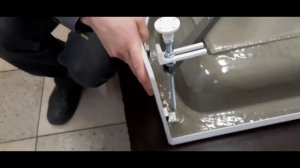 установка экрана для поддона классик С