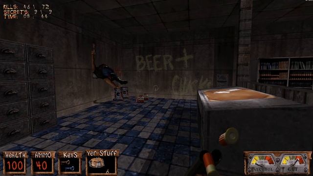 Redneck Rampage Rides Again (RedneckGDX) - 01 Area 69 - All Secrets UHD 4K смотреть онлайн