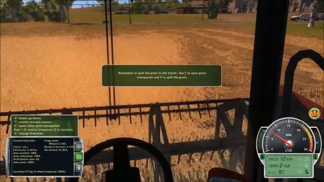 Professional Farmer 2014 EP5 Harvest time! смотреть онлайн