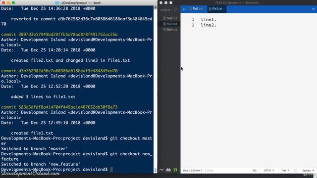 3. Git Branching & Merging - Git and GitHub смотреть онлайн