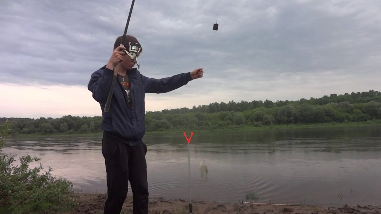 Фидер Летом. Первая рыбалка 2017 года. смотреть онлайн