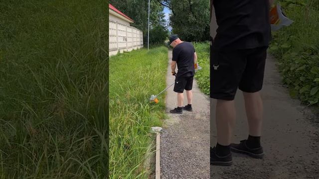 очень лёгкая аккумуляторная коса для женщин FSA 57 от компании STIHL смотреть онлайн