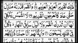 Surah Сура ёсин (Ясин) |  Шейх Абдур-Рахман Ас-Судаис |  Полный с арабским текстом I 36 سورۃ یس