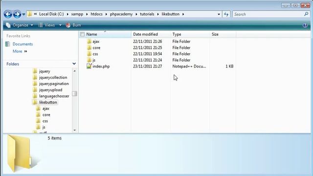 PHP Tutorials Create a 'Like' Button Introduction & Directory Structure Part 1 7 смотреть онлайн