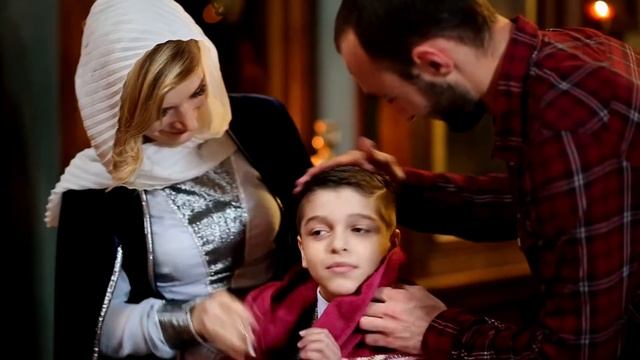 ბავშვის ნათლობა (как проходит крещение ребенка в Грузии) Тбилиси смотреть онлайн