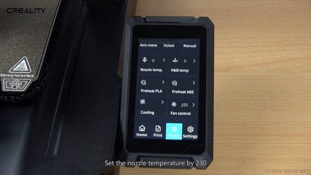 Service tutorial Ender - 3 S1 Pro clean the nozzle with needle смотреть онлайн