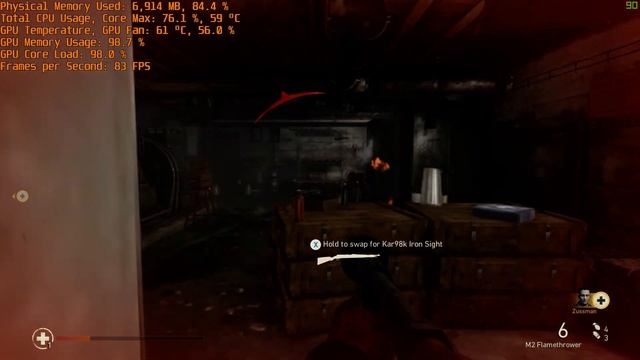 Call of Duty WWII GTX 660 смотреть онлайн