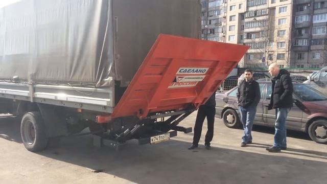 Гидроборт GT1500 на автомобиль ГАЗОН НЕКСТ смотреть онлайн
