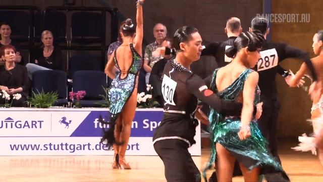 Artem Efanin - Anna Dergunova RUS | Samba | WDSF GrandSlam Latin | GOC 2018 смотреть онлайн