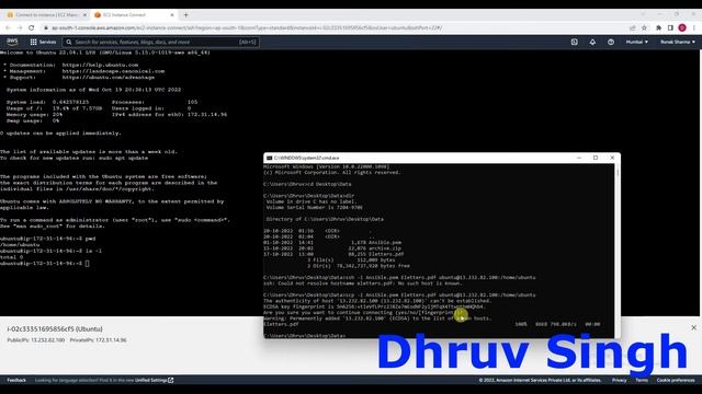 How to copy file | directory to EC2 using SCP | How to copy files to aws ec2 from local machine смотреть онлайн
