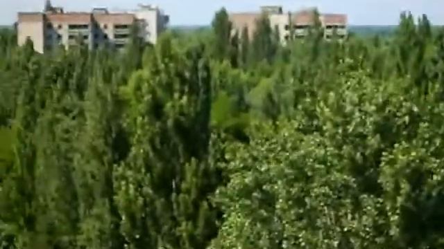 Припять. Вид с гостиницы Полесье смотреть онлайн