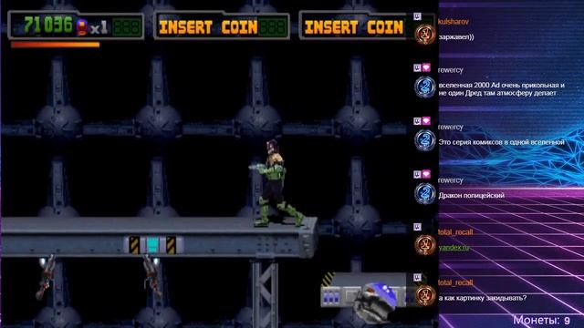 Judge Dredd (MAME) - прохождение игры смотреть онлайн
