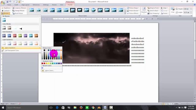 MS word 2007|Insert Menu|Lecture 6|Part 3 Picture|Urdu Hindi Complete Tutorial смотреть онлайн